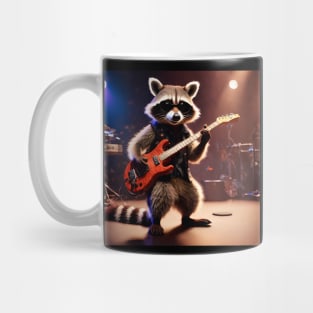 raccoon with sunglass Mug